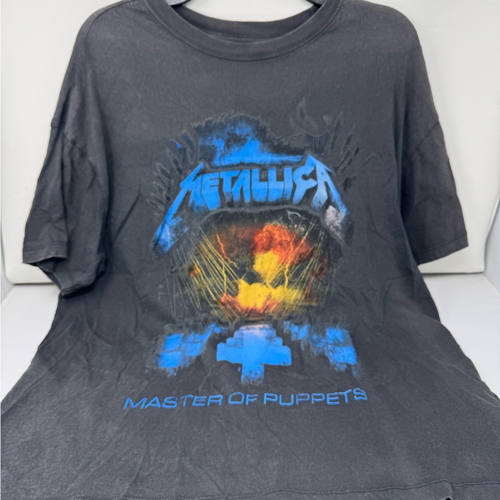 Metallica Black Tshirt from Pull&Bear